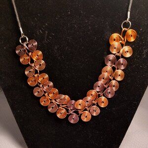 Handcrafted Egyptian necklace copper